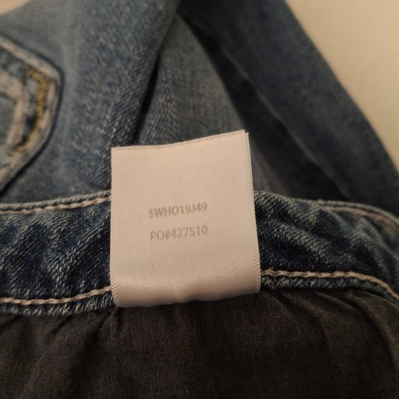 Shyanne Women's Bootcut Jeans Size 34 Short Medium Wash Embroidered Pockets - Picture 6 of 10